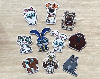 Pet Patches iron on patches iron on patch patches for Jackets embroidery patch Patch for backpack
