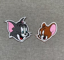 Cartoon Corner, Jackets & Coats, Vintage Tom Jerry Teamwork Embroidered  Suede Bomber