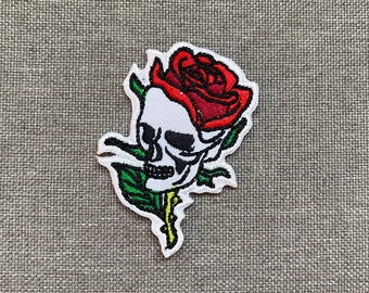 Skull Patches iron on patches Skull iron on patch patches for Jackets embroidery patch Patch for backpack