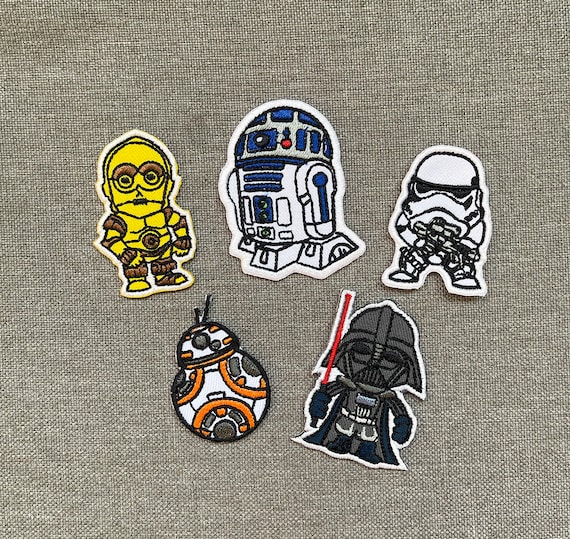 Star Wars Patches Logo Starwar Iron on Sew On 