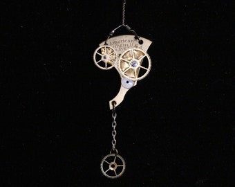 Steampunk Clockwork Necklace