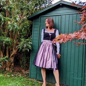 Dirndl made of velvet & silk made in Bavaria/Munich a festive dress for Oktoberfest image 5