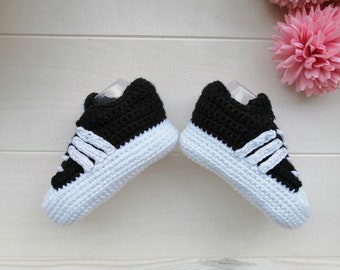 Baby Shoes Baby Sneakers Baby Sneaker Crochet Baby Shoes Baby