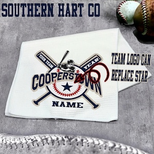 Cooperstown Cooling Towel, Cooperstown Pin Trading Towel, Baseball, Personalized Cooling Towel