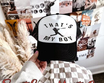 That's My Boy Baseball Mom Trucker Hat