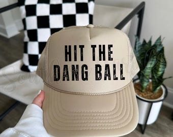Baseball Mom Trucker Hat, Gameday Outfit