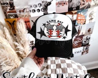 Game Day Baseball Mom Trucker Hat