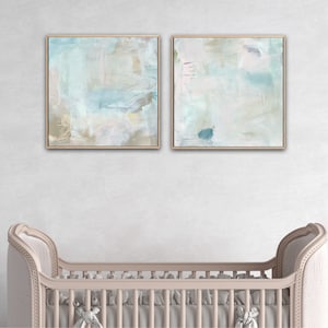 Wall Art Japandi acrylic painting Beige Gray And Blue Minimalist Wall Art Abstract Painting On Canvas Wabi Sabi Wall Art