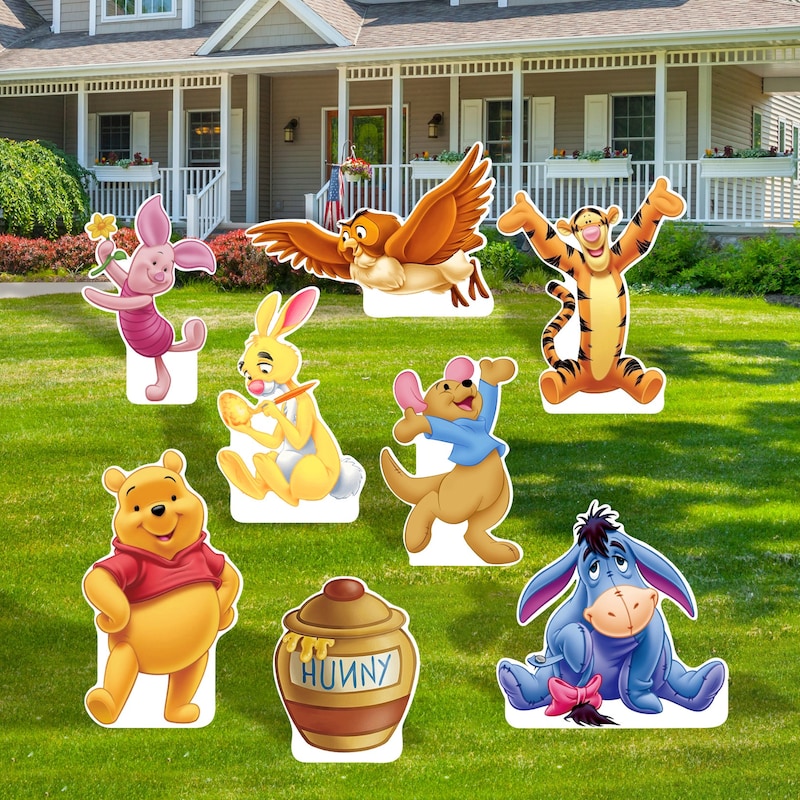Winnie the Pooh Cutouts - Etsy