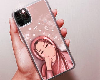 Sleepy Hijabi Phone Case Islamic Gift