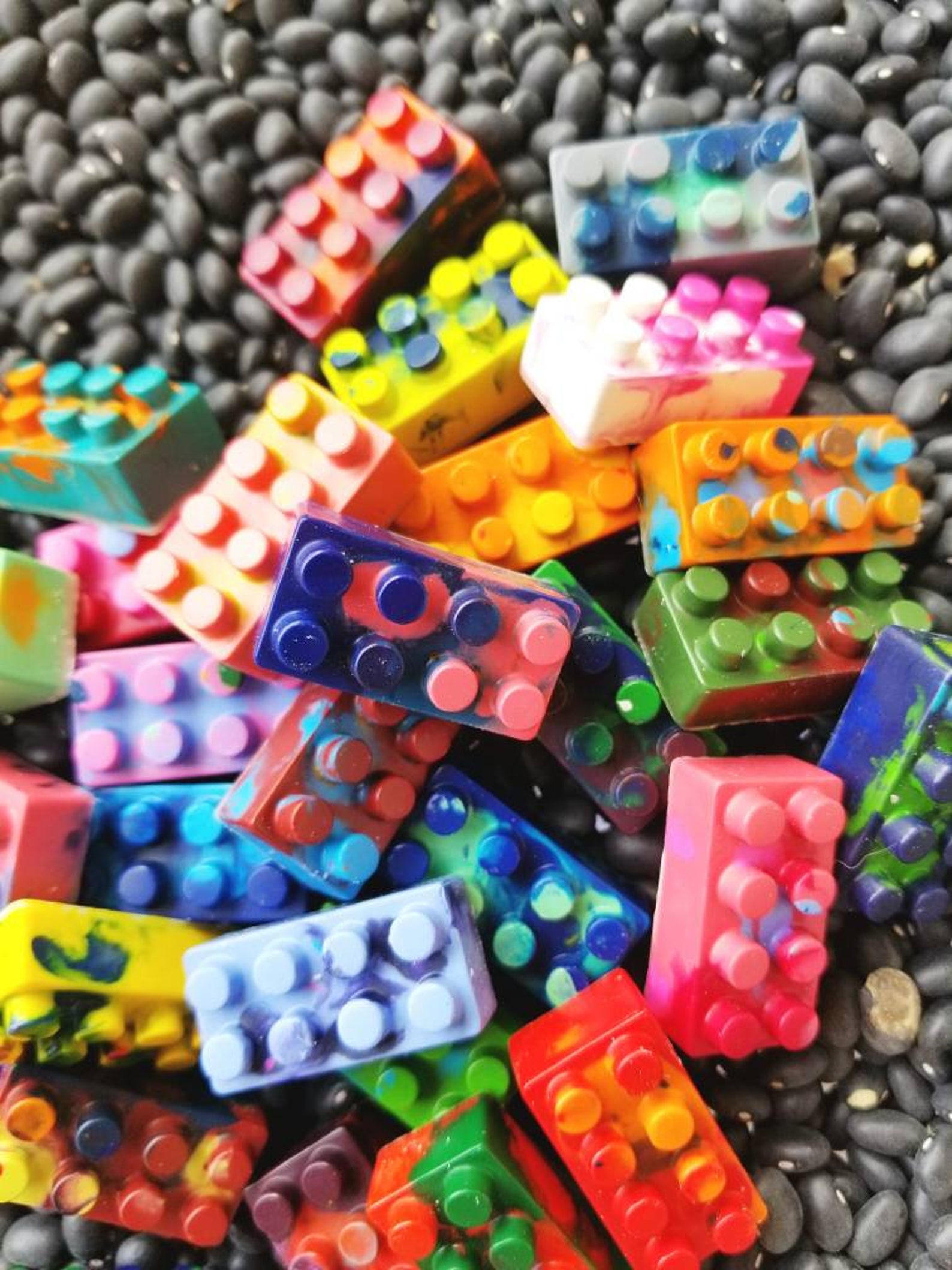 Recycled Brick Crayon Set / Set of 10 Bricks Etsy