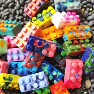 Recycled Brick Crayon Set / Set of 10 Bricks