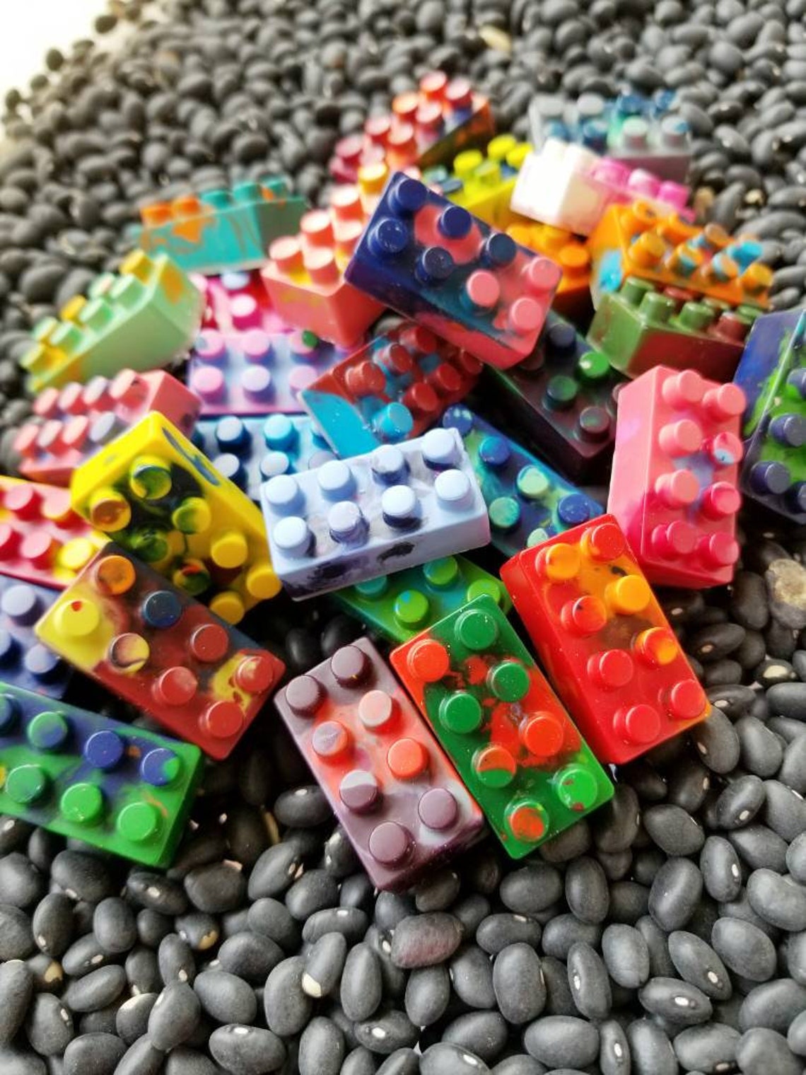 Recycled Brick Crayon Set / Set of 10 Bricks Etsy