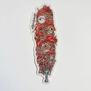 Spaghetti Monster, Art Sticker