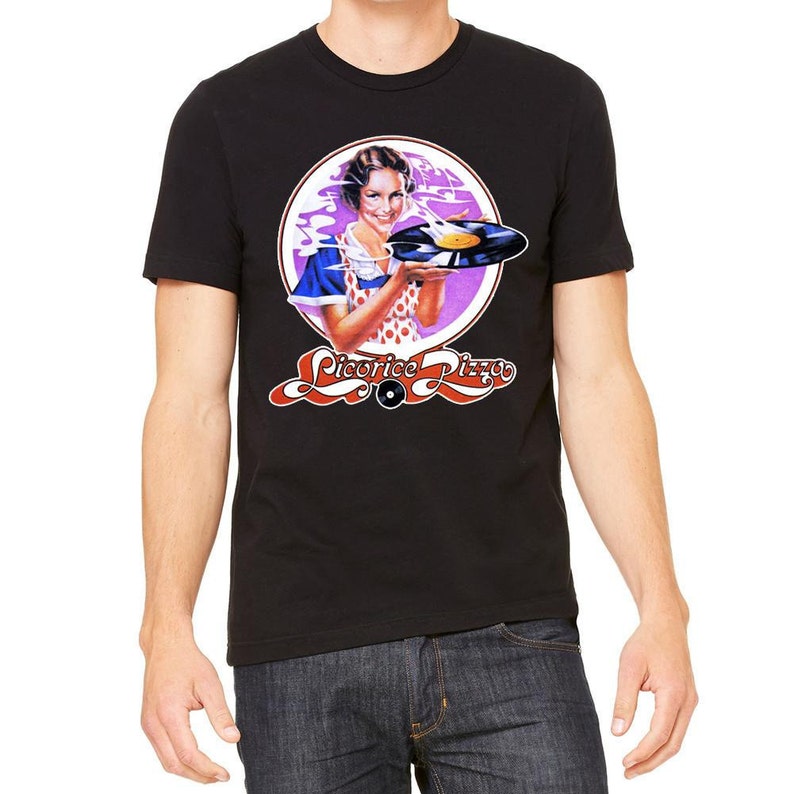 Licorice Pizza Men's Black TShirt Etsy