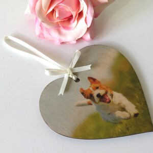 Personalised Wooden Photo Heart, Your Photo on Wood, Photo Gift, Special Photo, Keepsake Gift, Pet Photo, Handmade, Unique, Christmas Gift