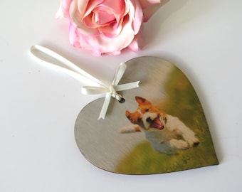 Personalised Wooden Photo Heart, Your Photo on Wood, Photo Gift, Special Photo, Keepsake Gift, Pet Photo, Handmade, Unique, Christmas Gift