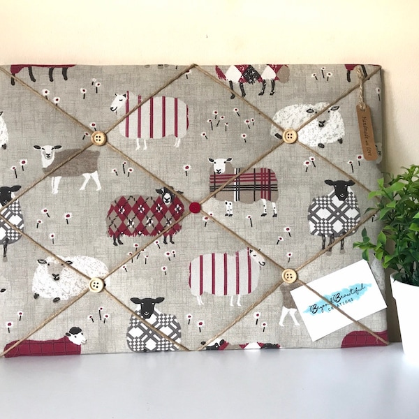 Fabric Notice Board Etsy UK