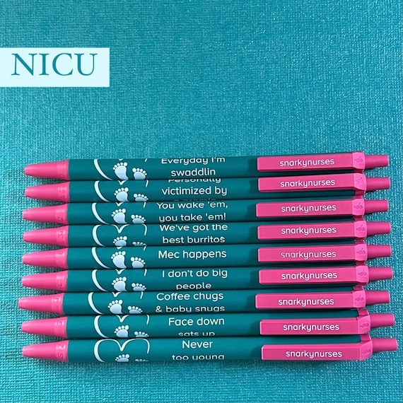 Preceptor Nurse Snarky Pens Black Ink Pens for Nurses, Cnas, Preceptor  Clinical Pens Funny Pens for Nurses Nurse Pens Nurse Gifts -  Denmark