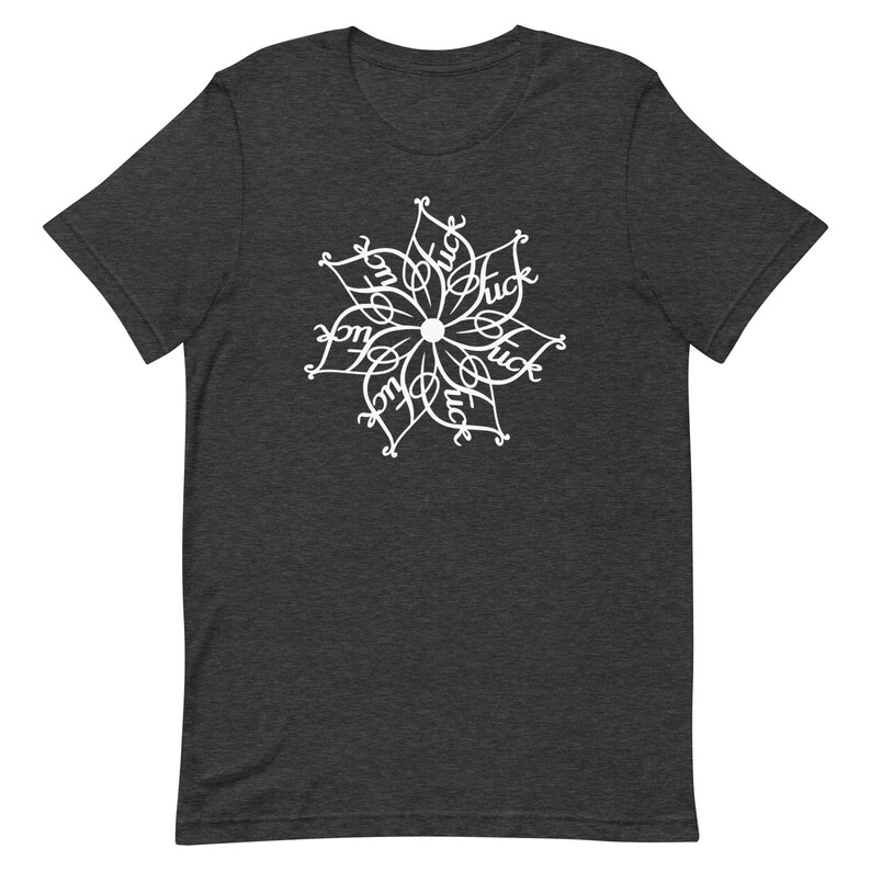 Camiseta de enfermera: Diseño divertido de Fuckflower (Camiseta unisex suave) imagen 3