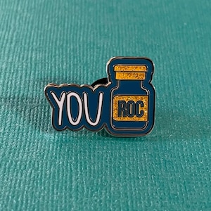 You ROC Pin | SnarkyNurses | Nurse Pin | Cute Pin | Funny Pin for RN | Nurse Enamel Pin | Nurse Stocking Stuffer | RN Gift | Nurse Gift