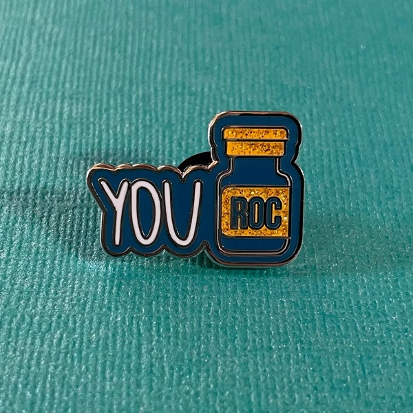 You ROC Pin | SnarkyNurses | Nurse Pin | Cute Pin | Funny Pin for RN | Nurse Enamel Pin | Nurse Stocking Stuffer | RN Gift | Nurse Gift