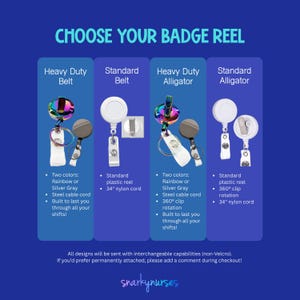 Funny Nurse Badge Reel It's Going Tibia Terrific (Retractable ID Holder) image 2