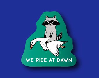 We Ride at Dawn Nurse Badge Reel Topper: Interchangeable Acrylic