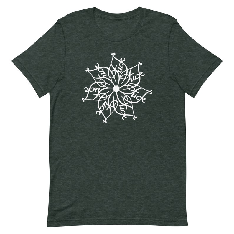 Camiseta de enfermera: Diseño divertido de Fuckflower (Camiseta unisex suave) imagen 2