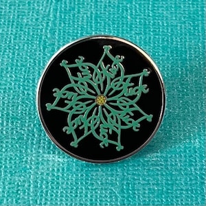 Fuckflower Pin | SnarkyNurses | Nurse Pin | Funny Pin for RN | Nurse Enamel Pin | Nurse Stocking Stuffer | RN Gift | Nurse Gift