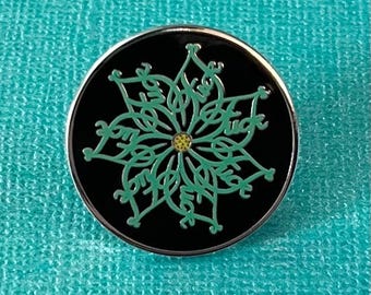 Nurse Enamel Pin: Snarky Fuckflower Design - Funny RN Gift