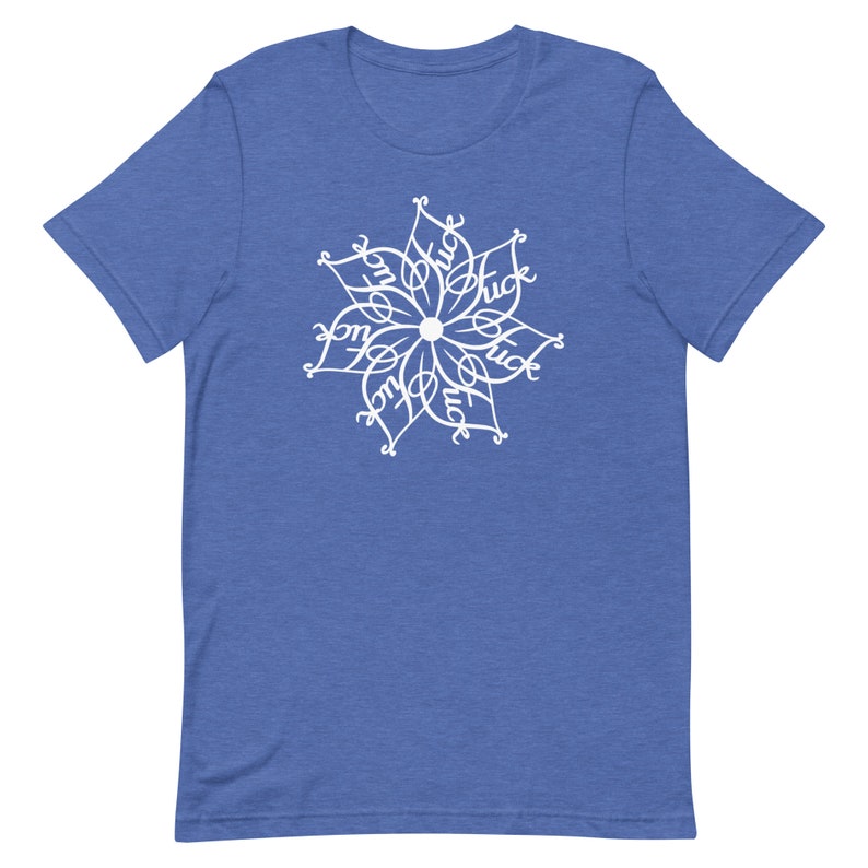Camiseta de enfermera: Diseño divertido de Fuckflower (Camiseta unisex suave) imagen 6