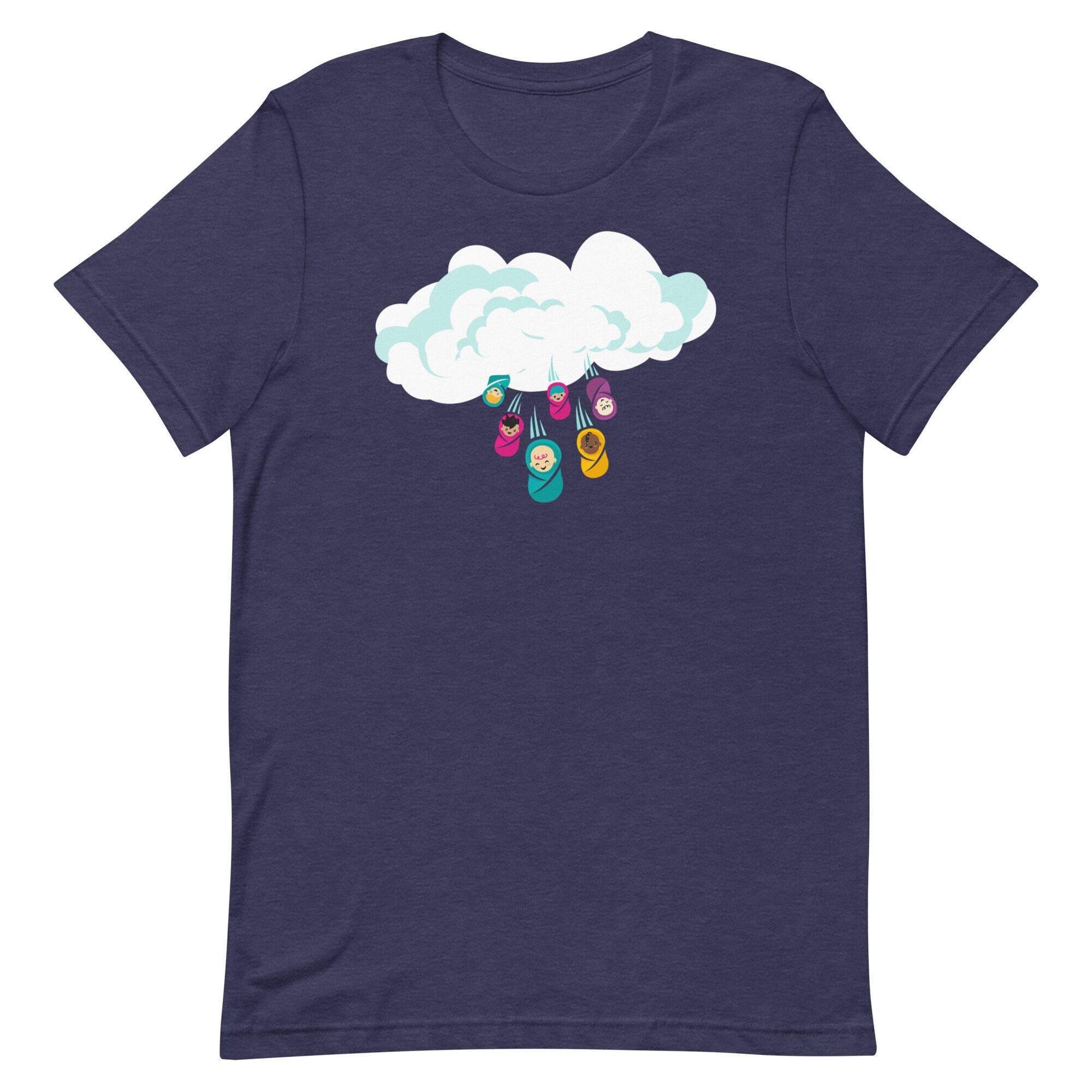 Nurse Tee: Raining Babies OB Design (humor Shirt for Nurses) - Etsy