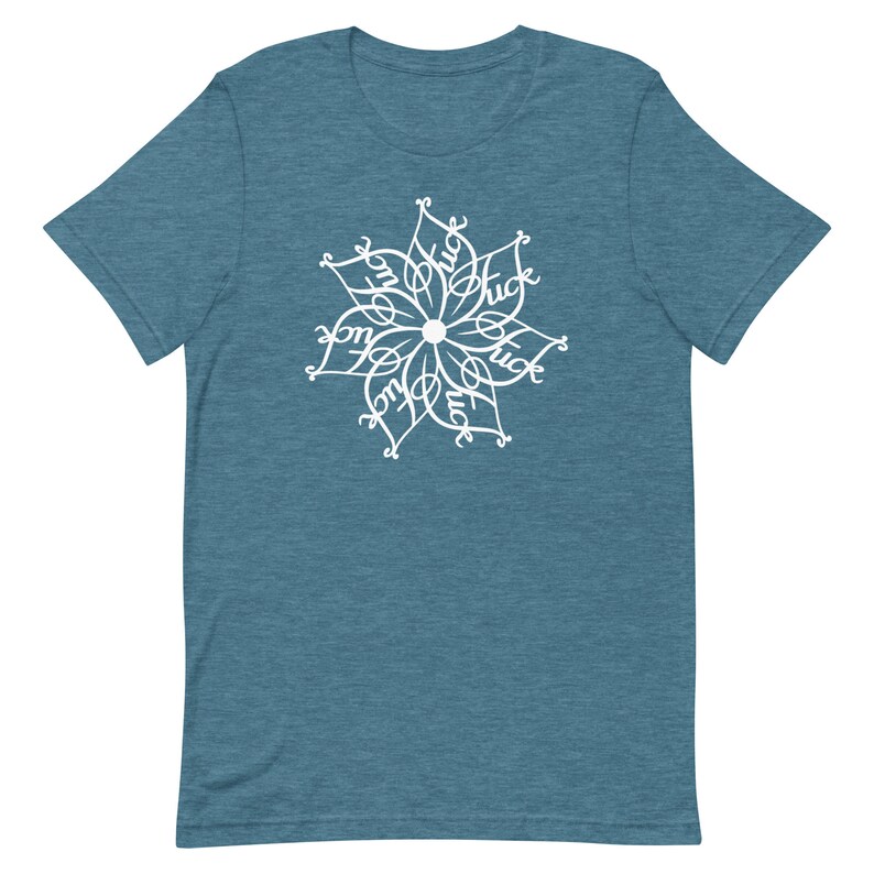 Camiseta de enfermera: Diseño divertido de Fuckflower (Camiseta unisex suave) imagen 5