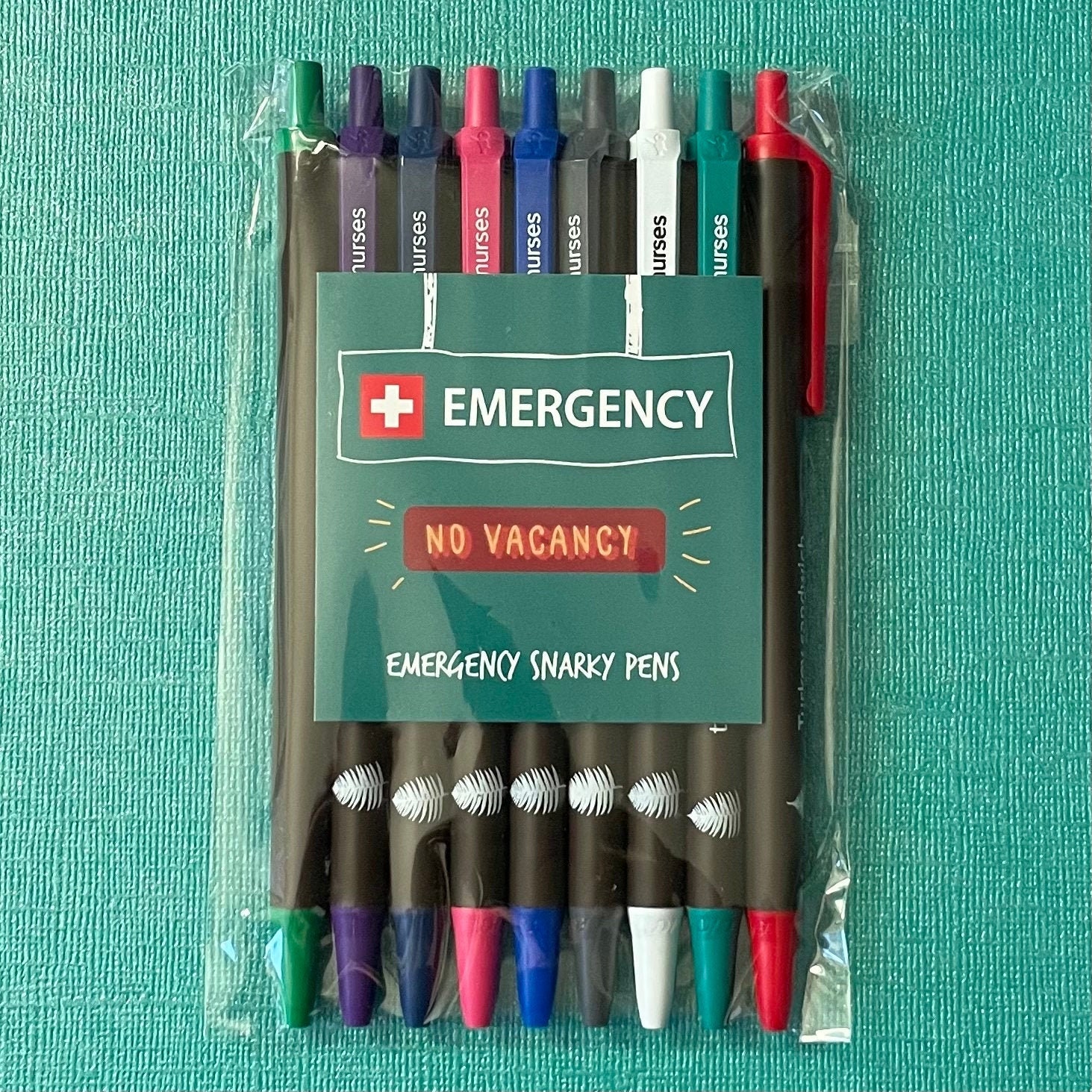 Snarky Pens: Charge Nurse - Set of 9 Pens