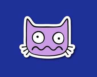 Badge Reel Topper: Snarky Cat Design - Funny Nurse ID Accessory