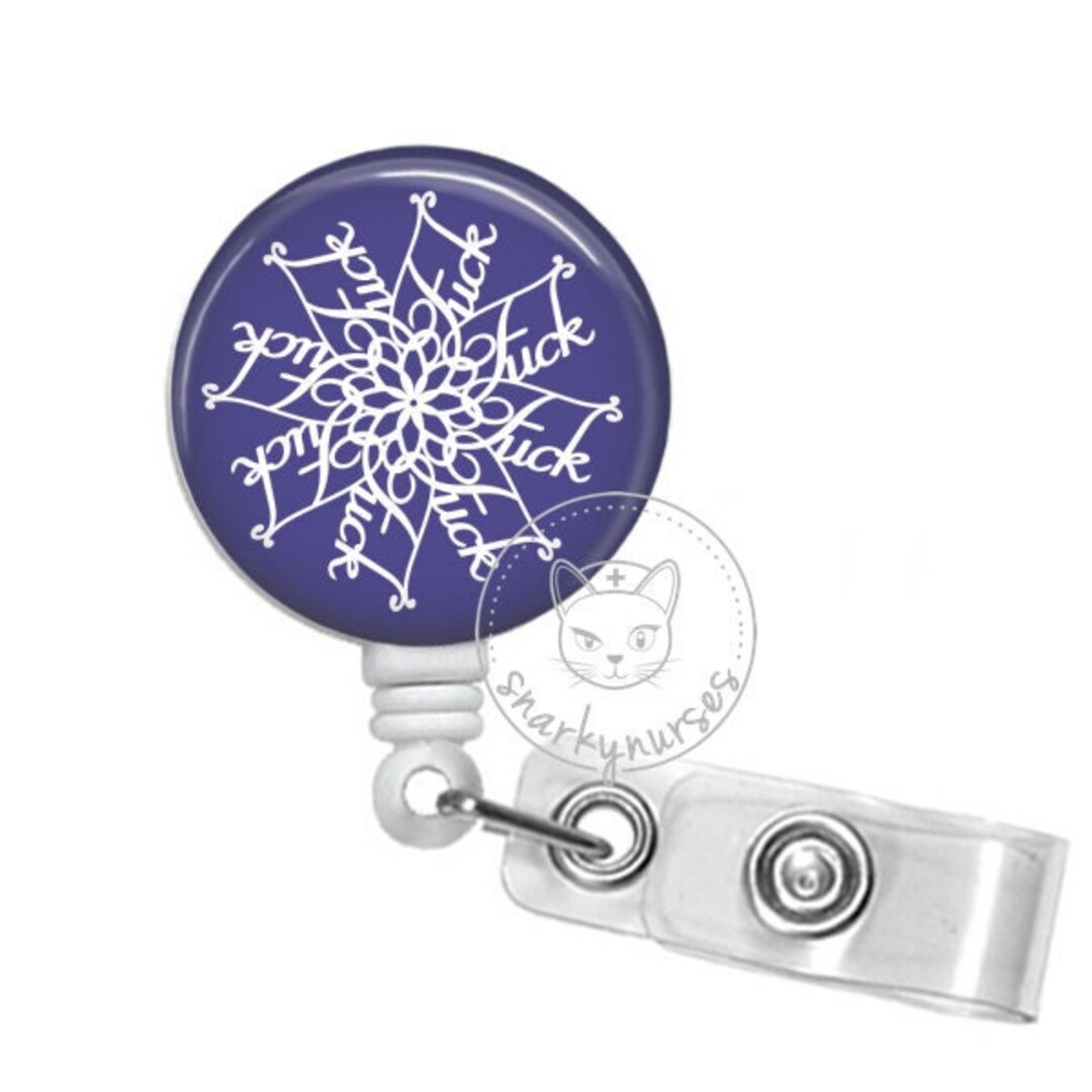 I Believe in the Magic Christmas Retractable Badge Holder, Christmas Badge  Reel, Name Badge Holder Style 926 