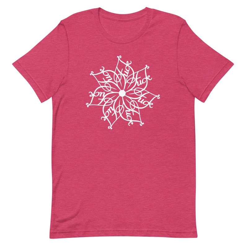 Camiseta de enfermera: Diseño divertido de Fuckflower (Camiseta unisex suave) imagen 4