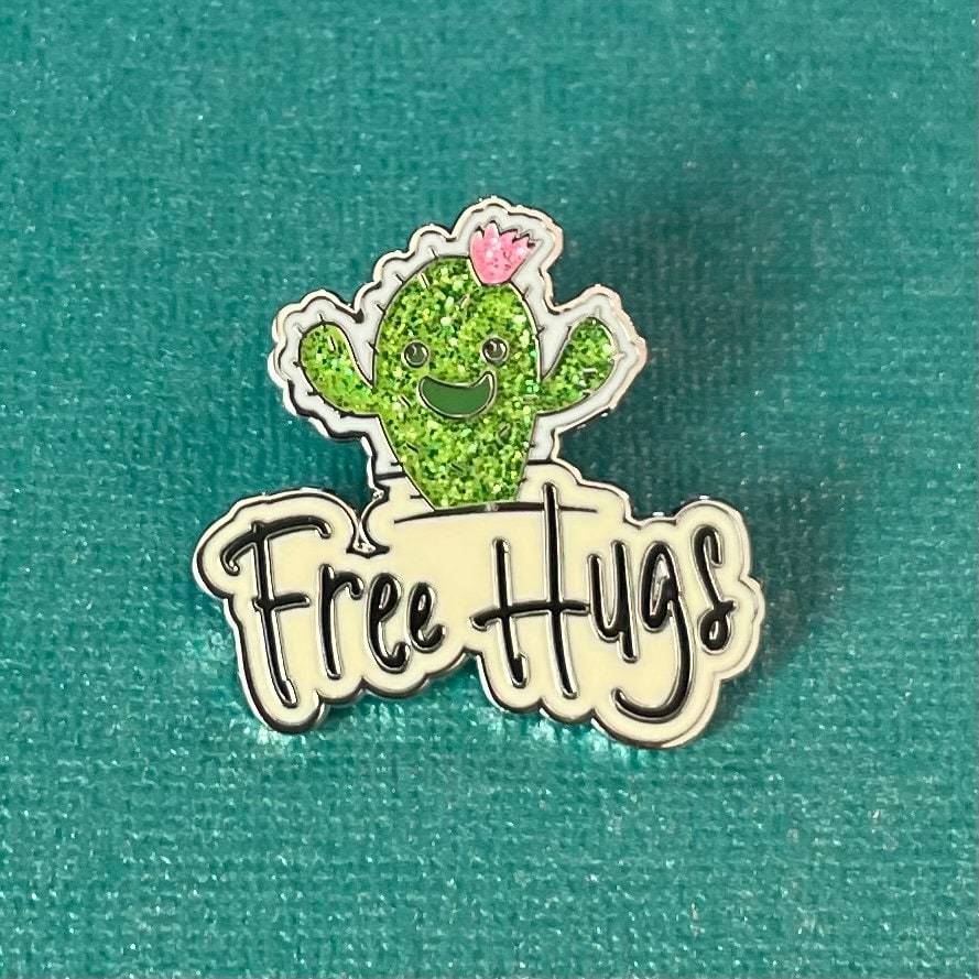 Free Hugs Pin Snarkynurses Nurse Pin Funny Pin for RN Etsy
