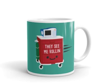 Nurse Coffee Mug, Ceramic, Funny Saying (11oz or 15oz)