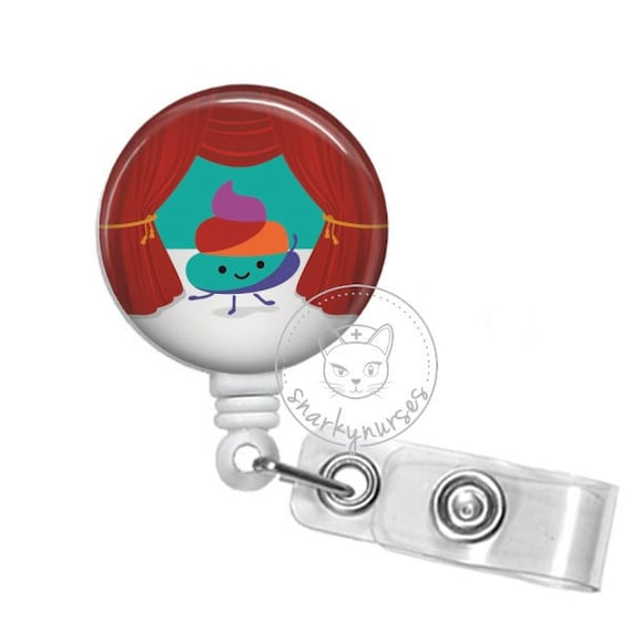 Shitshow Badge Reel Funny Badge Snarky Cute Badge Retractable ID