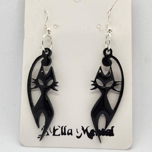 Slinky Cat Earrings