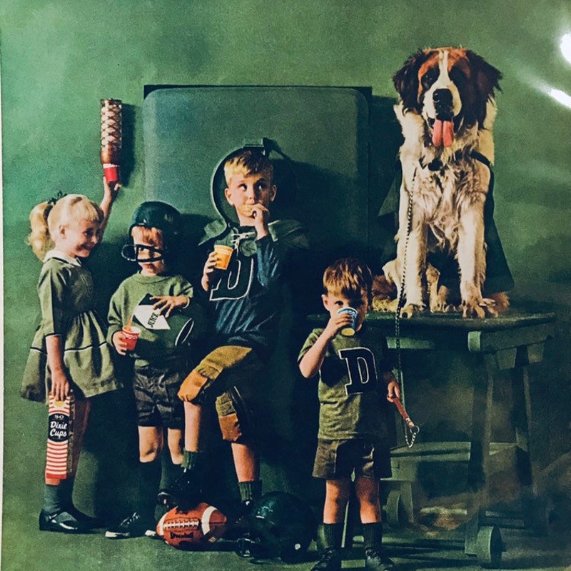 Vintage Dixie Cup Etsy