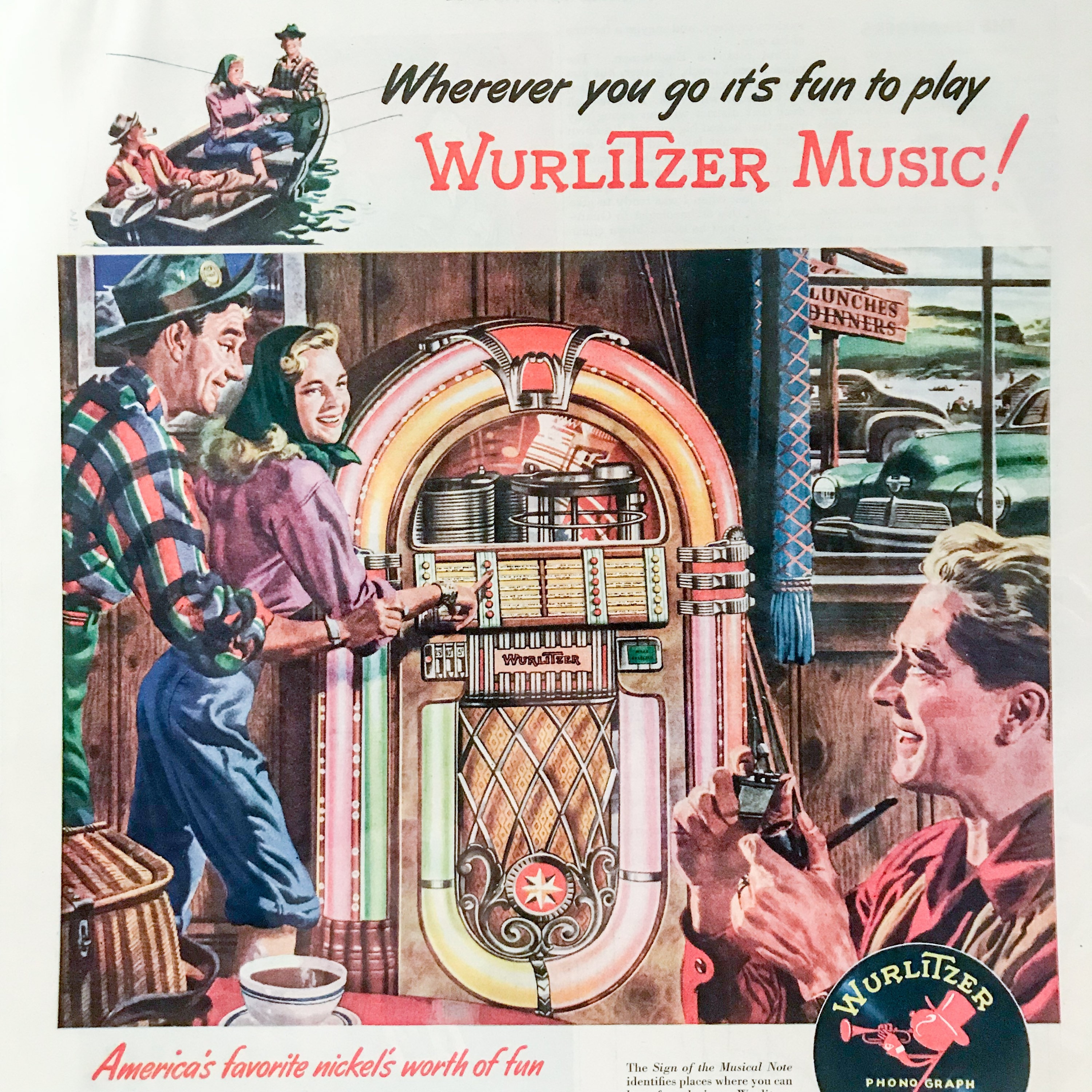 I got inspired by vintage circus posters. So I decided to