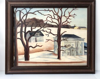 Beatrice Burke - Winter Landscape - 1940s