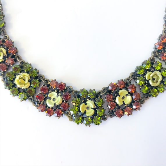 1920s Jeweled Choker - image 1