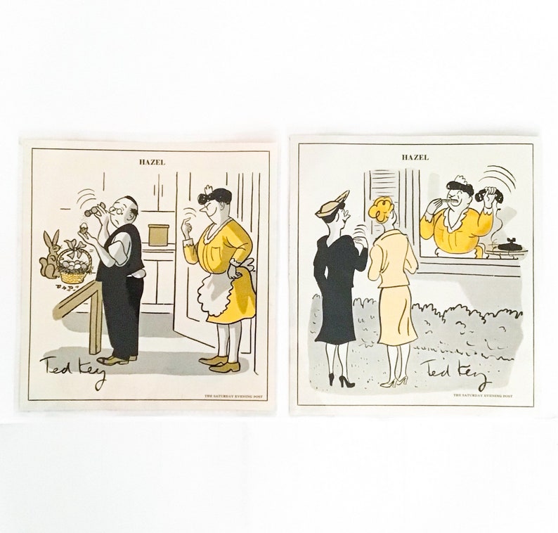Ted Key Hazel Cartoons by Ted Key 1960s - Etsy