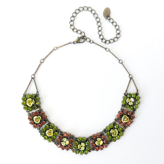 1920s Jeweled Choker - image 2