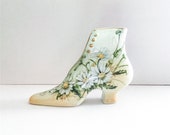 Limoges Porcelain High Heeled Boot