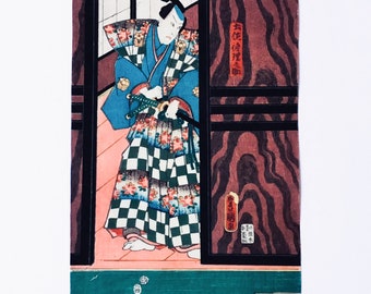 Utagawa Toyokuni III - Samurai Warrior